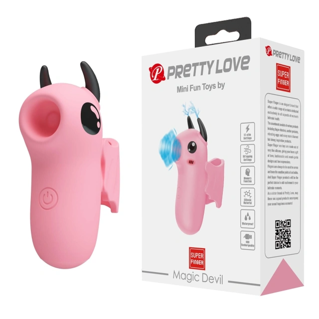 Stymulator Łechtaczki MAGIC DEVIL Pretty Love Posuwisty 