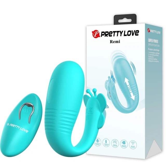 Stymulator Łechtaczki Silikon Remi Pretty Love 