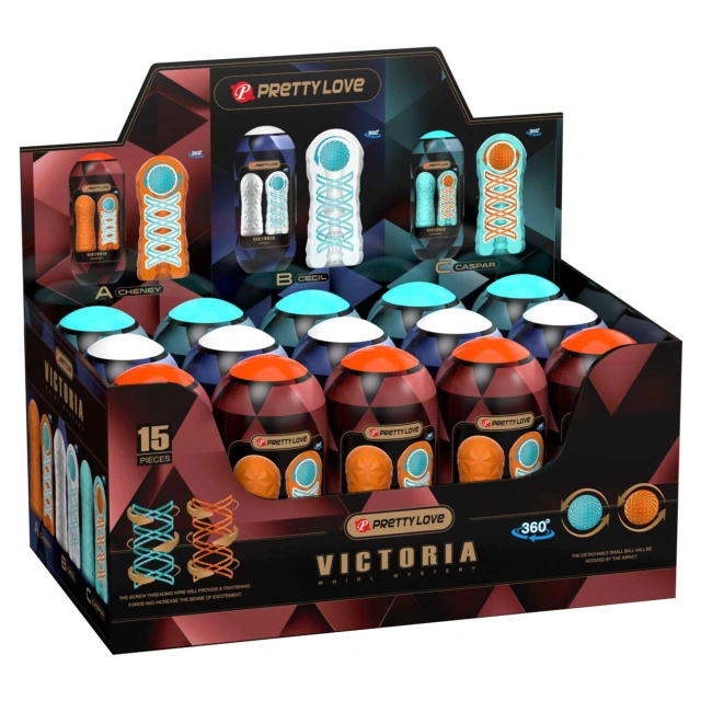 Masturbator TPR / ABS Victoria WHIRL Mystery Pretty Love 
