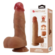 Dildo z Przyssawką Silikonowy Dwell 7.6