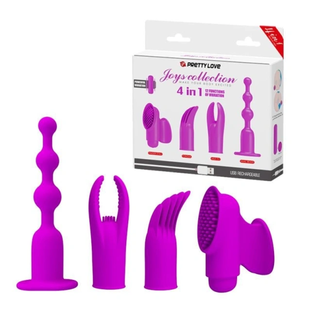 Zestaw Zabawek Erotycznych Toys Collection 4 In 1 Pretty Love 