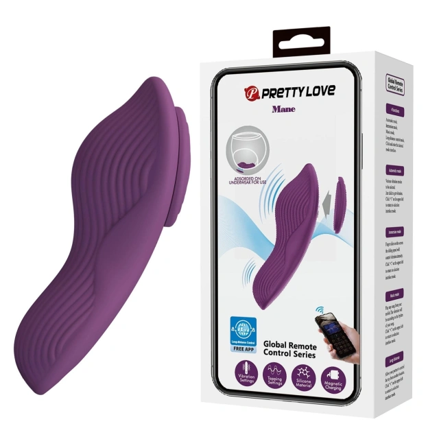 Stymulator Łechtaczki MANE Pretty Love Sterowany Zdalnie 