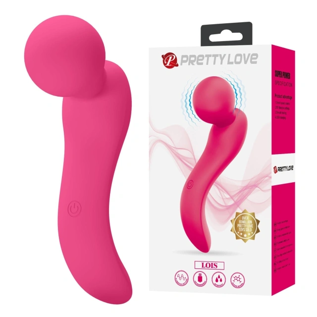 Stymulator Łechtaczki Silikon / ABS LOIS Pretty Love Ładowany USB 