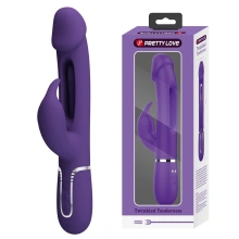 Wibrator Króliczek Kampas Dark Purple Pretty Love Fioletowy | 100% ORYGINAŁ| DYSKRETNA PRZESYŁKA
