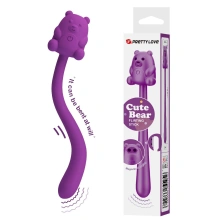 Stymulator Łechtaczki CUTE BEAR Pretty Love Ładowany USB | 100% ORYGINAŁ| DYSKRETNA PRZESYŁKA