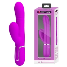 Wibrator Króliczek Mariana Purple Pretty Love Posuwisty Fioletowy | 100% ORYGINAŁ| DYSKRETNA PRZESYŁKA