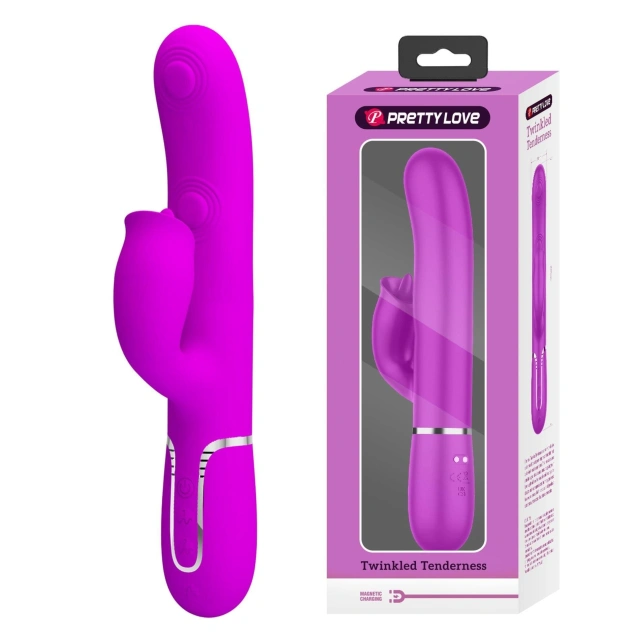Wibrator Króliczek Gigi Purple Pretty Love Fioletowy | 100% ORYGINAŁ| DYSKRETNA PRZESYŁKA