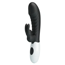 Wibrator Króliczek Naughty Bunny 30 Functions Black Pretty Love 30 Trybów Czarny | 100% ORYGINAŁ| DYSKRETNA PRZESYŁKA