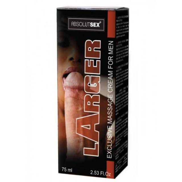 Krem Larger Penis - Powiększenie Penisa 75 ml 