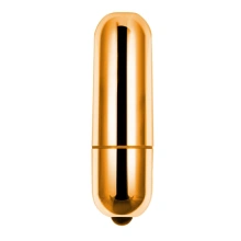 Wibrator X-basic Bullet Mini 10 Speeds Gold Lovetoy