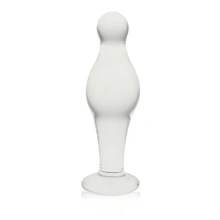 Szklany Korek Analny Glass Romance Lovetoy 11,4 Cm Przezroczysty