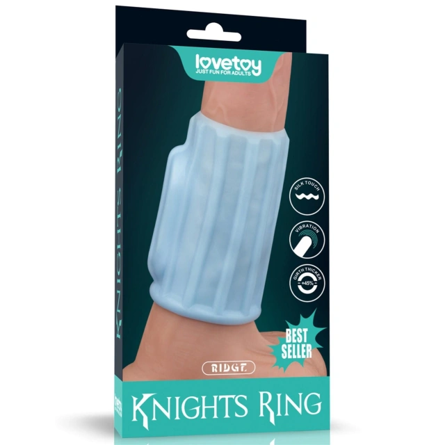 Pierścień Erekcyjny Ridge Knights Lovetoy Wibrujący 