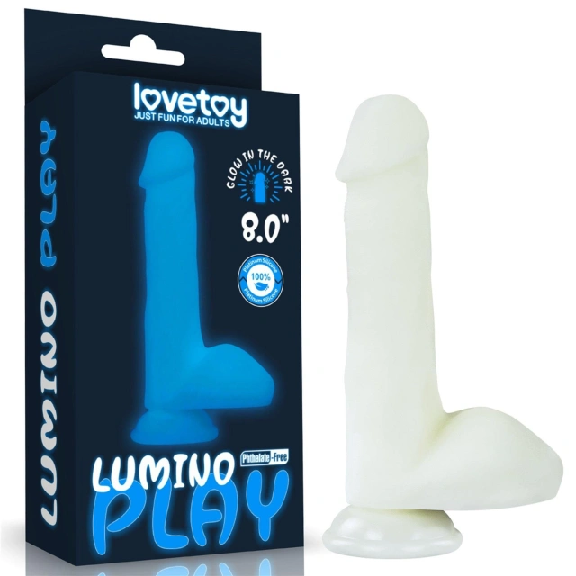 Dildo z Przyssawką Lumino Play Lovetoy 