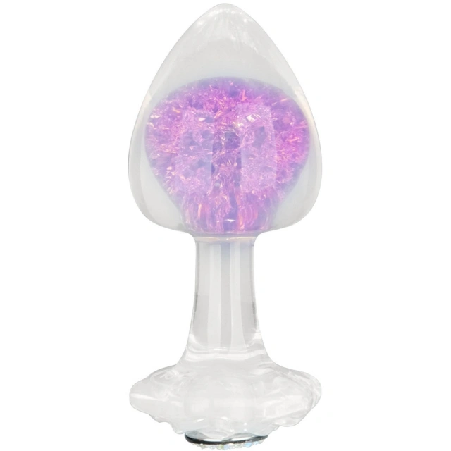 Korek Analny Silikonowy Gemoria Silicone Butt Lovetoy Fioletowy 