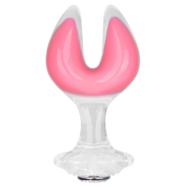 Korek Analny Silikonowy Gemoria Silicone Butt - Dual Crescent 