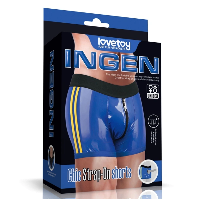 Bokserki Strap-On Z Otworem Na Protezę Lovetoy | 100% ORYGINAŁ| DYSKRETNA PRZESYŁKA