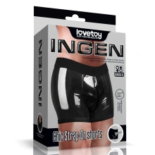 Bokserki Strap-On Z Otworem Na Protezę Lovetoy | 100% ORYGINAŁ| DYSKRETNA PRZESYŁKA