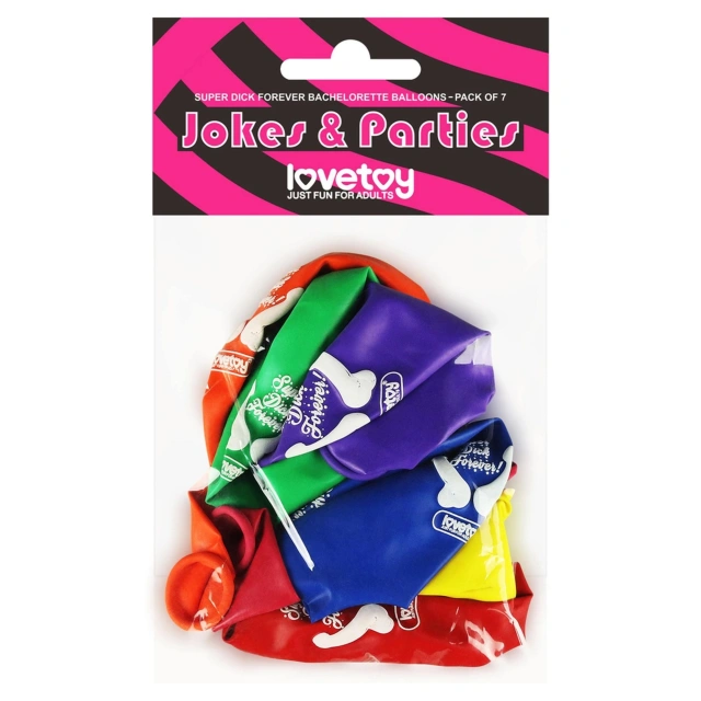 Balony Wieczór Panieński Z Motywem Penisów Lovetoy | 100% ORYGINAŁ| DYSKRETNA PRZESYŁKA