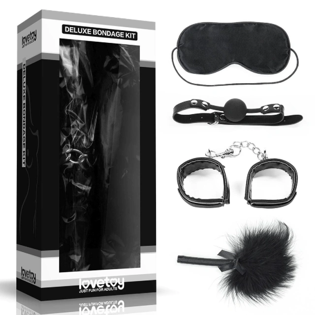 Akcesoria Bondage Zestaw-deluxe Bondage Kit Lovetoy | 100% ORYGINAŁ| DYSKRETNA PRZESYŁKA