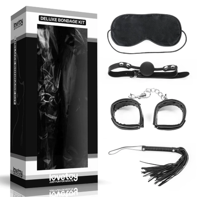 Akcesoria Bondage Zestaw-deluxe Bondage Kit Lovetoy | 100% ORYGINAŁ| DYSKRETNA PRZESYŁKA