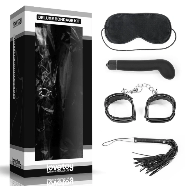 Akcesoria Bondage Zestaw-deluxe Bondage Kit Lovetoy | 100% ORYGINAŁ| DYSKRETNA PRZESYŁKA