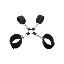 Krzyżak do krępowania Extreme Hog-tie Kit Fetish Fantasy Series