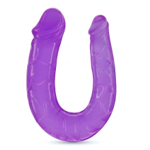 Dildo Double Trouble Double Head Purple Crushious Fioletowy | 100% ORYGINAŁ| DYSKRETNA PRZESYŁKA