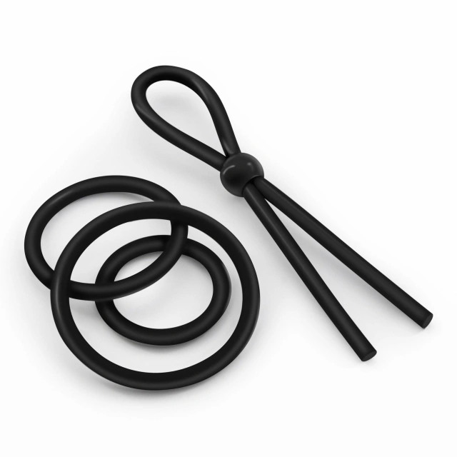 Pierścień Erekcyjny i Opaska Daltons Silicone Penis Set Crushious | 100% ORYGINAŁ| DYSKRETNA PRZESYŁKA