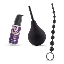 Lubrykant WodnyGruszka i Koraliki Analne Anal Thrill Anal Douche 90ml With Anal 50ml And 10 Bead Ana | 100% ORYGINAŁ| DYSKRETNA PRZESYŁKA