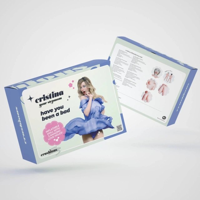 Dmuchana Lalka Miłości Cristina The Stepmom Inflatable Blonde Crushious | 100% ORYGINAŁ| DYSKRETNA PRZESYŁKA