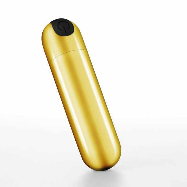 Wibrujący mini wibrator Imoan USB Crushious Złoty | 100% ORYGINAŁ| DYSKRETNA PRZESYŁKA