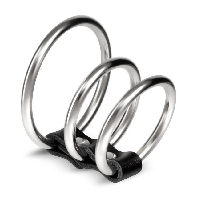 Pierścień Erekcyjny Saruman 3 Metal Cockring Set Crushious | 100% ORYGINAŁ| DYSKRETNA PRZESYŁKA