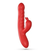 Wibrator Lapin Thrusting Rabbit Red Crushious Czerwony | 100% ORYGINAŁ| DYSKRETNA PRZESYŁKA
