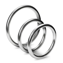 Pierścień Erekcyjny Metaleros 3 Metal Cockring Set Crushious | 100% ORYGINAŁ| DYSKRETNA PRZESYŁKA