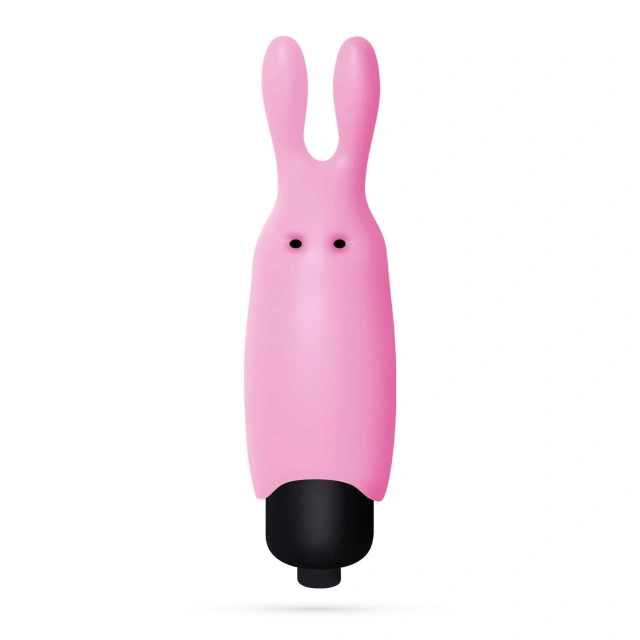 Wibrator króliczek O-Pet Rabbit 10 trybów Crushious Pastelowy Różowy | 100% ORYGINAŁ| DYSKRETNA PRZESYŁKA