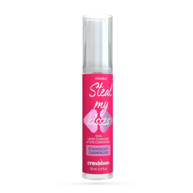 Lubrykant Wodny Steal My Kisses Strawberry Champagne Flavour Gel 10ml Crush | 100% ORYGINAŁ| DYSKRETNA PRZESYŁKA