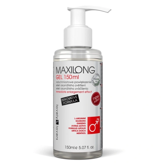 Maxilong Gel Żel Powiększający Penisa150 Ml Lovely Lovers 