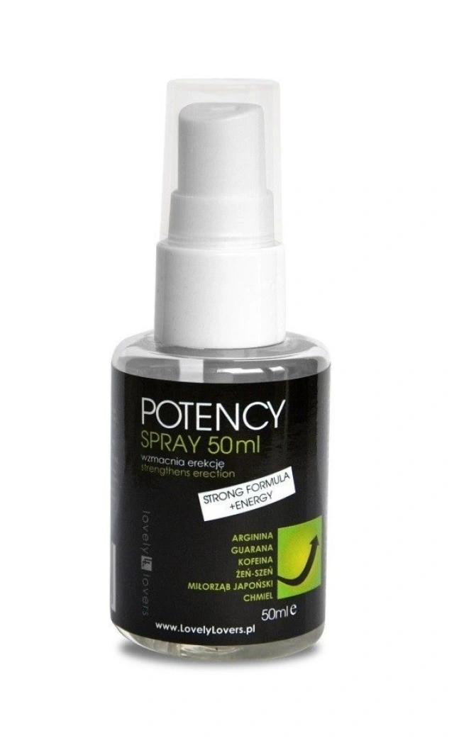 Potency Spray Na Potencję 50 Ml Lovely Lovers | 100% ORYGINAŁ| DYSKRETNA PRZESYŁKA