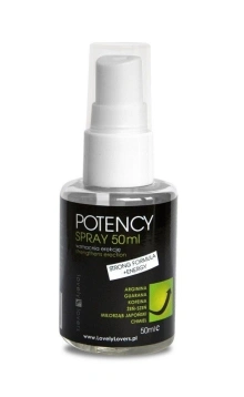 Potency Spray Na Potencję 50 Ml Lovely Lovers | 100% ORYGINAŁ| DYSKRETNA PRZESYŁKA