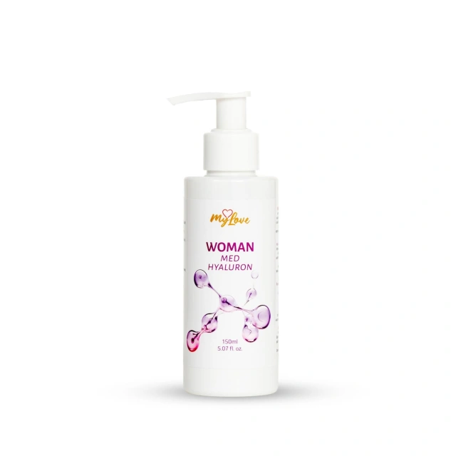 Lubrykant Na Bazie Wody Woman Med Hyaluron MyLove Nawilżający Regenerujący 150 ml