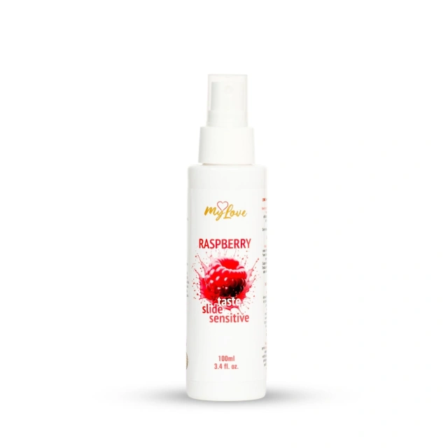Lubrykant Smakowy Malinowy Taste Slide Sensitive MyLove Nawilżający Do Seksu Oralnego 100 ml