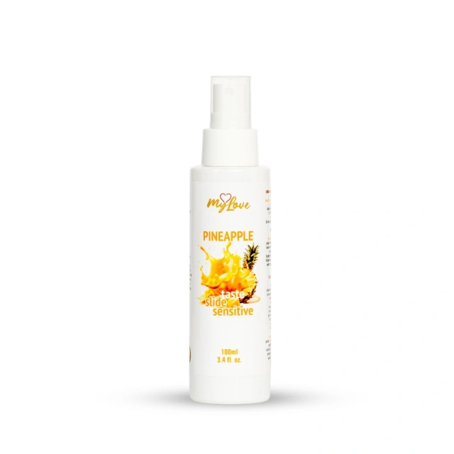 Lubrykant Smakowy Ananasowy Taste Slide Sensitive MyLove Nawilżający Do Seksu Oralnego 100 ml