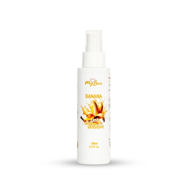 Lubrykant Smakowy Bananowy Taste Slide Sensitive MyLove Nawilżający Do Seksu Oralnego 100 ml