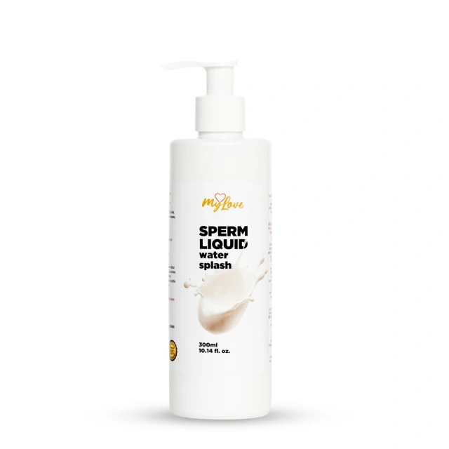 Lubrykant Na Bazie Wody Imitujący Spermę Water Splash MyLove Realistyczna Konsystencja 300 ml