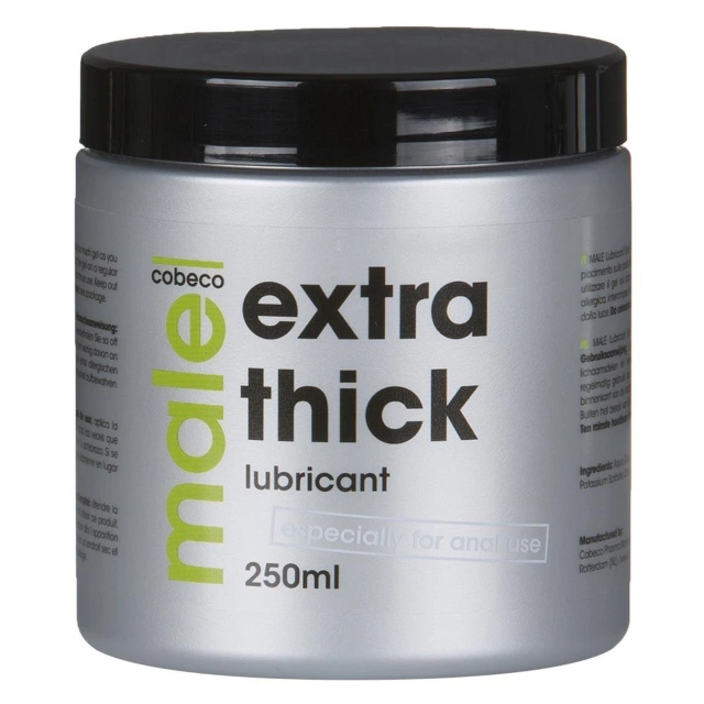 Lubrykant Na Bazie Wody Extra Thick Cobeco Bardzo Gęsty Długotrwały Poślizg 250 ml