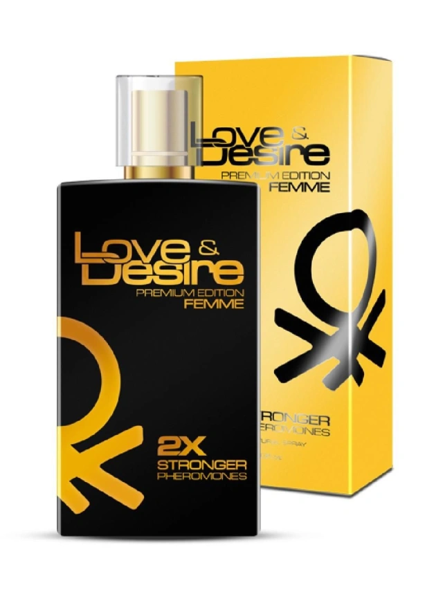 Perfumy z Feromonami Love Desire Gold For Women Sexual Health Series 100 ml