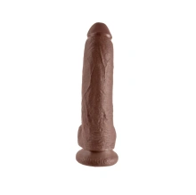 Dildo King Cock With Bals 9 Brown Pipedream | 100% ORYGINAŁ| DYSKRETNA PRZESYŁKA