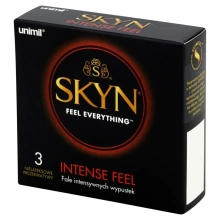 Prezerwatywy Nielateksowe Intensywne Doznania SKYN Intense Feel 3 szt.