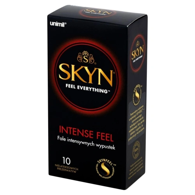 Prezerwatywy Nielateksowe Intensywne Doznania SKYN Intense Feel 10 szt.