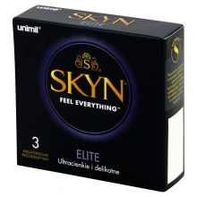 Prezerwatywy Nielateksowe Ultracienkie SKYN Elite 3 szt.